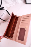 Veľká dámska peňaženka pripevnená Bigiel Milano Pink