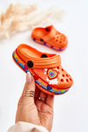 Dětské pantofle Foam Crocs Oranžová Charie