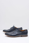 Elegant Men's Formal Dark Blue Shoes Damoste