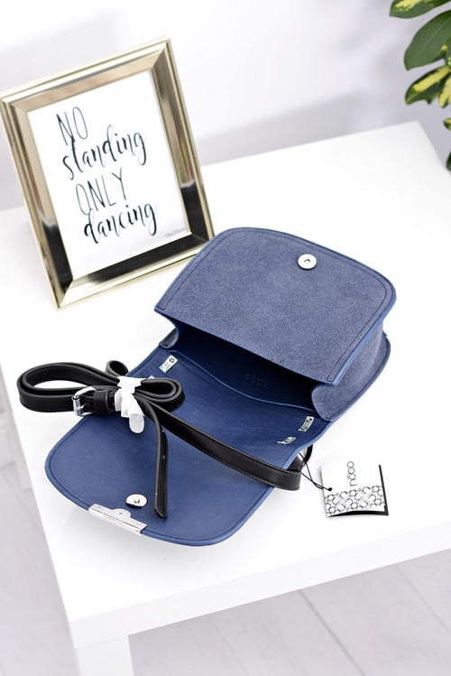 Dámska námornícka modrá kabelka na ramene