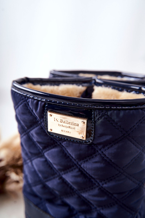 Détské Sněhule Teplé Námořnická modř Mussi