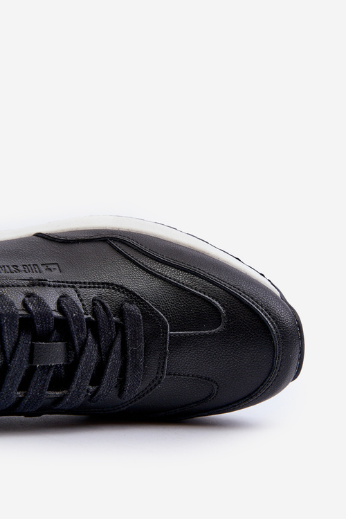 Pánske Kožené Tenisky BIG STAR NN174287 Čierne