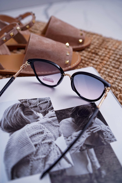 Sluneční Brýle Prius Průhledné PR-V06 Černé