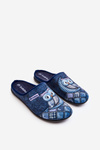 Domáce žabky flops inblu gf000018 NAVY BLUE