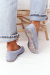 Sergio Leone Mk722 Moccasins Blue