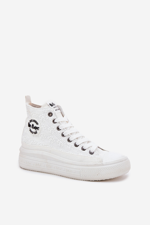 Dámské Tenisky Na Platformě Lee Cooper LCW-25-44-3209L Bílé