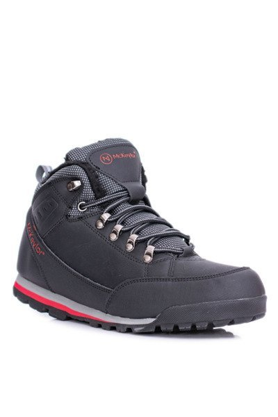 Černá pánská trekkingová obuv s polar fleece Reflex