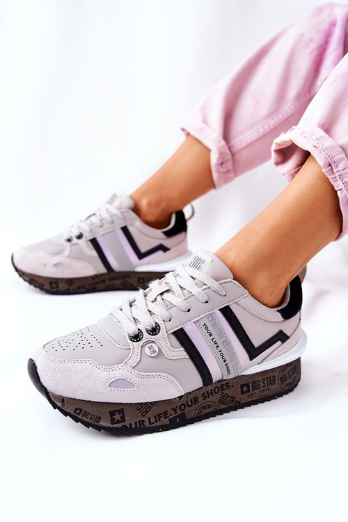 Dámská Sportovní Obuv Big Star II274297 šedé