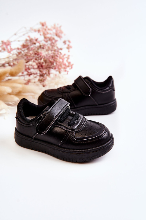 Black Frillo Children's Low Sports Shoes topánky