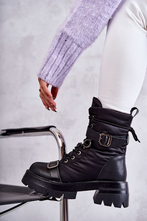 Dámske snehové topánky s reťazcom Goe KK2N4018