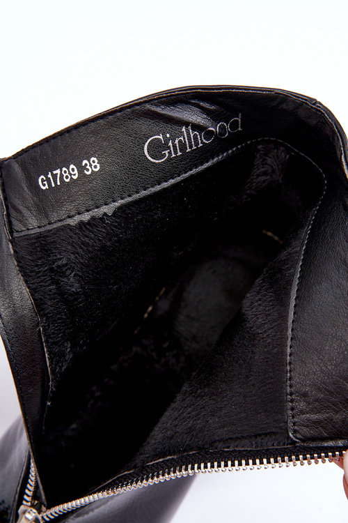 Maľované topánky s dekoratívnym čiernym zámkom Sevil