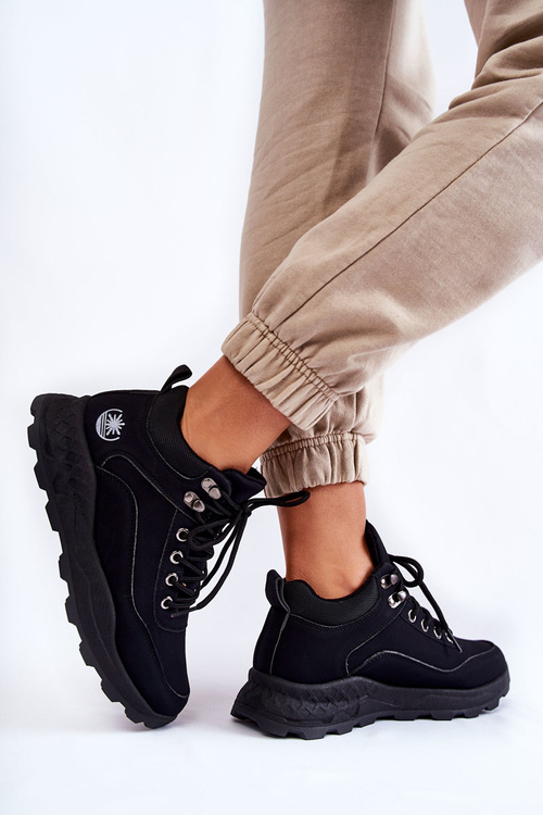 Dámská zateplená trekingová obuv Trappers Černe Otto