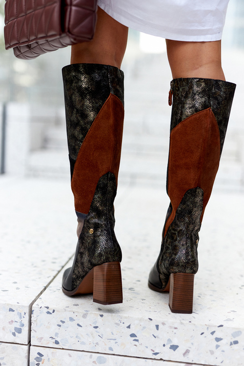 Maciejka Brown Boots 05240-02