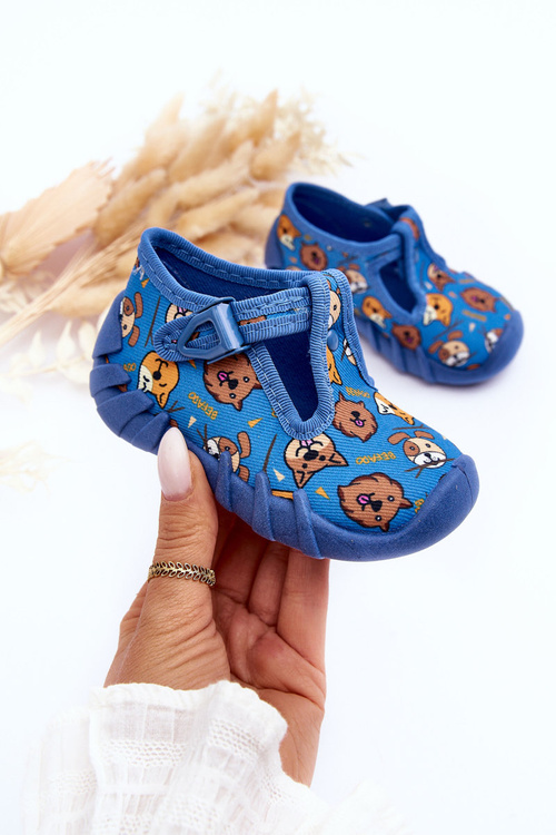 PAPCIE Shoes Befado Animals 110p478 modrá