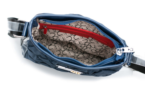 Prešívané námornícke modré NOBO Messenger Bag