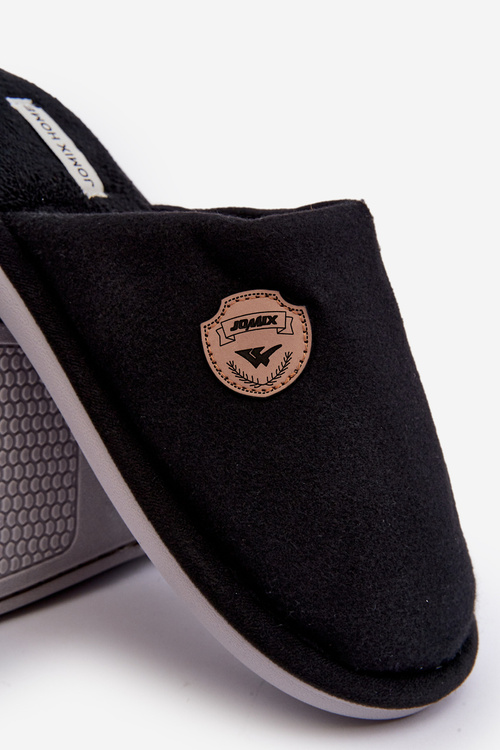 Mužské klasické pantofle černé Makis