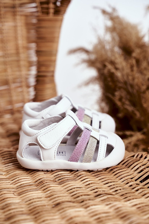 Dětská sandaly bílé Ontario