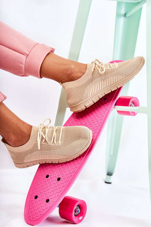 Dámská sportovní obuv Slip On béžove Sequro