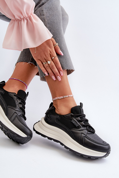 Dámské tenisky HI-POLY SYSTEM Big Star NN274A106 Černé