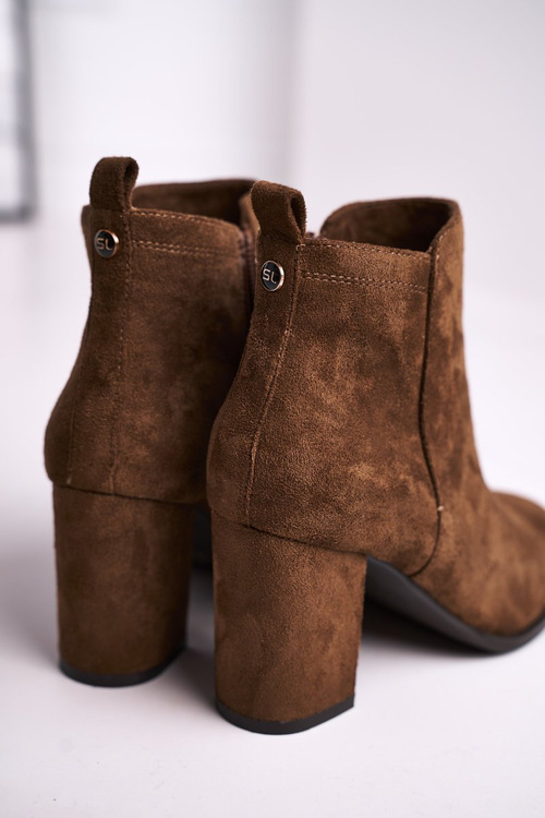 Dámské Kotníkové Boty Sergio Leone Olivové BT508