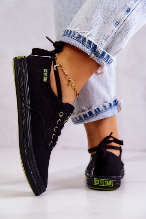 Lehké dámské tenisky Big Star JJ274261 Černá