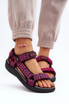 Dámské sandály Lee Cooper LCW-24-34-2608 Fuksie