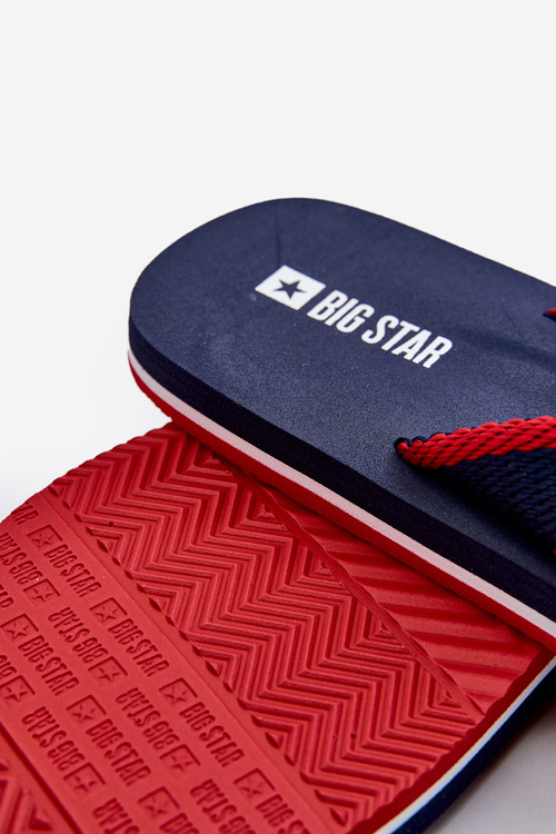 Pánské japonské sandály Big Star NN174623 tmavě modré