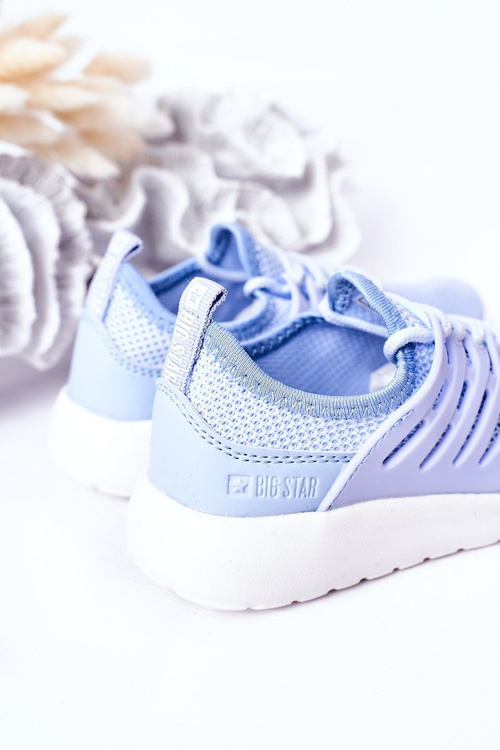 Dětské Sportovní Obuv Sneakersy Big Star HH374214 Světle Modré