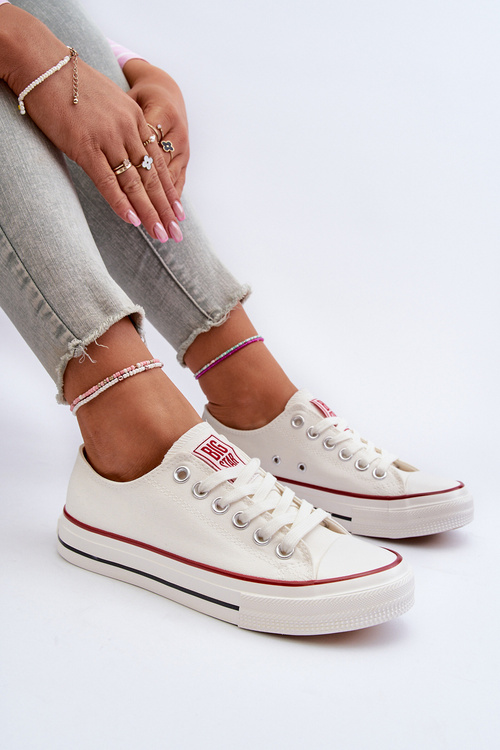 Nízké dámské tenisky Big Star NN274274 Bílé