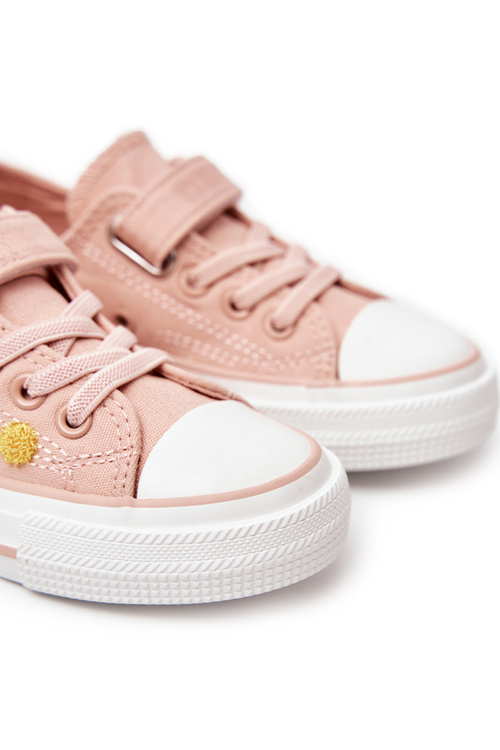 Dětské Tenisky Se Suchým Zipem BIG STAR JJ374054 Růžove