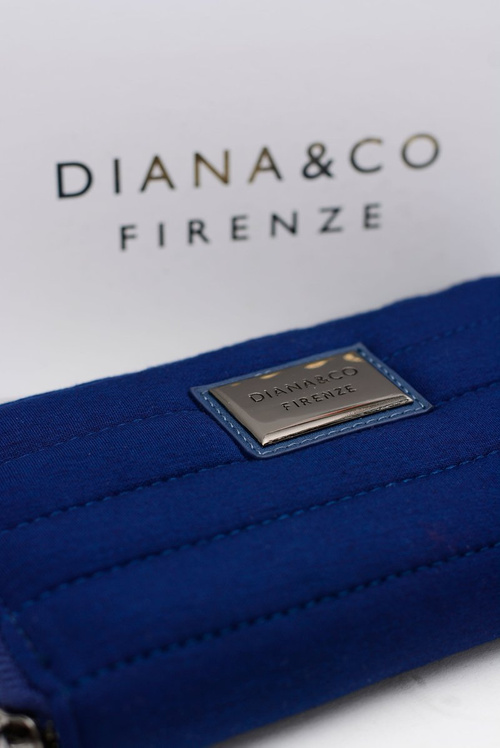 Diana & Co Wad's Big Navy Blue Wallet