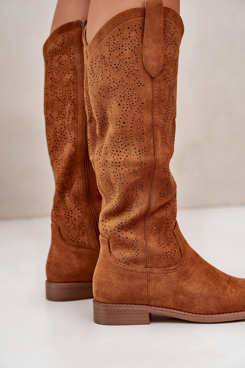 Dámské Kozačky Prodyšné Camel S.Barski HY42-132