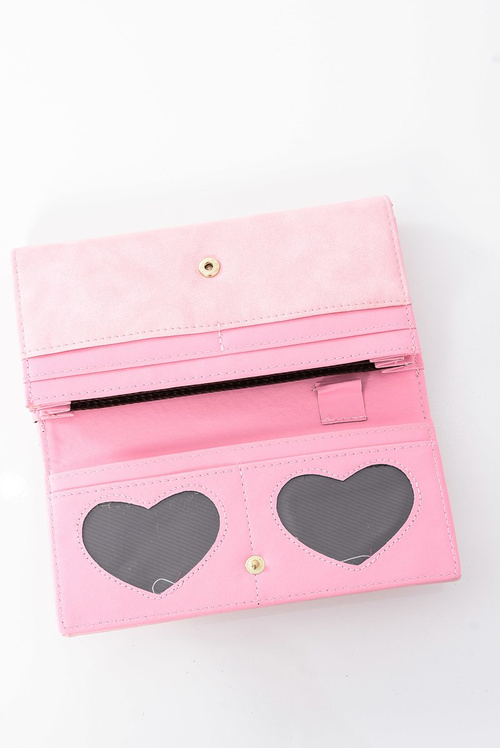 Krásna dámska ružová peňaženka pre Bigiel Gładrzask