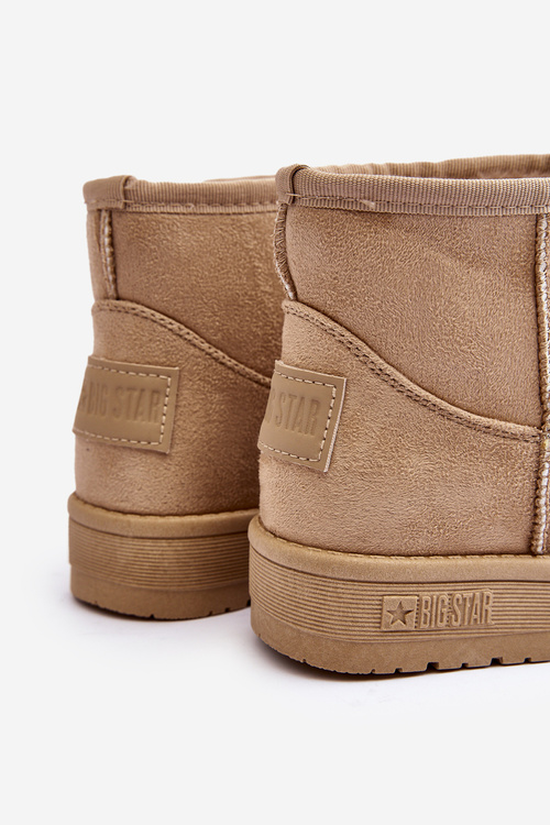 Dětské zimní boty s izolací Big Star MM374056 Bežové