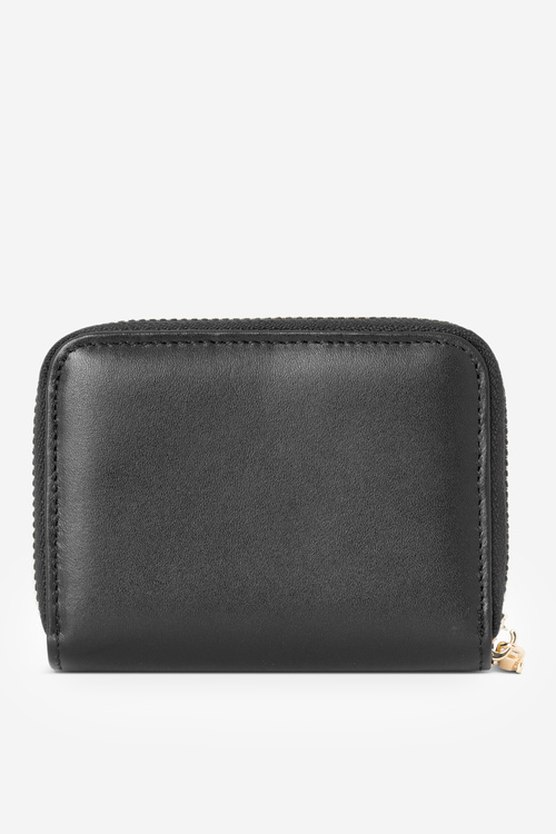 Dámská peněženka z přírodní kůže Malá Nobo NPUR-LR0021-C020 Černá