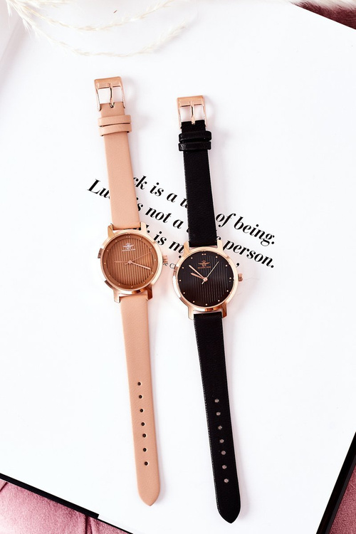 Hodinky Na Koženém řemínku Michael John Nude