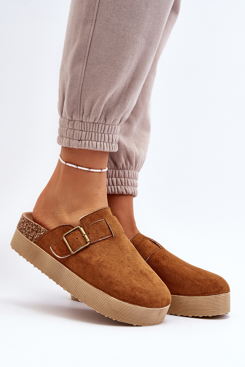 Dámské žabky na platformě Camel Jorffia