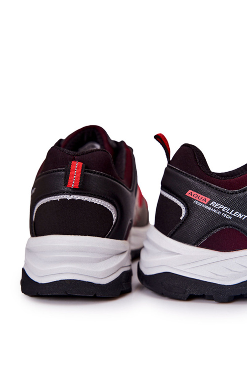 Pánská vázaná sportovní obuv Červené Grenberd