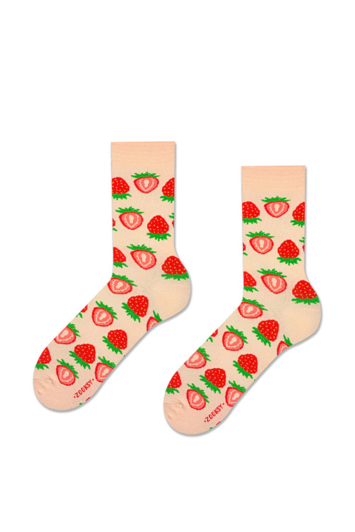 Sada ponožiek Zooksy zmes jahody 2 páry