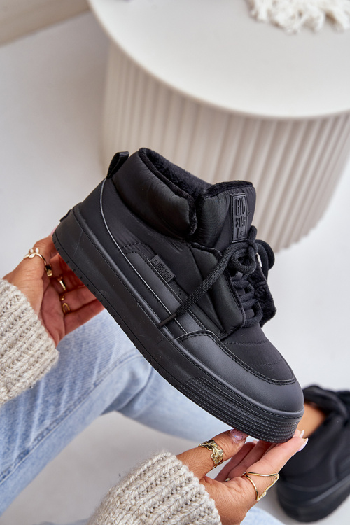 Dámske Snehové Topánky Big Star OO274A530 Čierne