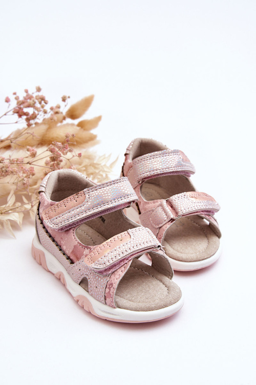 Pohodlné sandále pre deti pre ružový suchý suchý suchý suchý suchý zips
