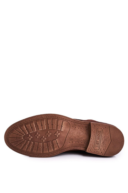 Pánske kožené topánky Bednarek hnedé topánky