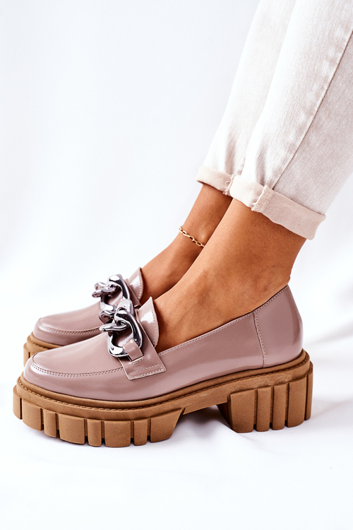 Dámsky Loafer Shoefs Cappuccino Laura Messi 2339