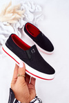 Dětské Nazouvací Tenisky Slip-On Big Star HH374013 Černé