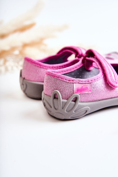 Ballerina Papcie Befado Kitty 114x451 Pink-Gray