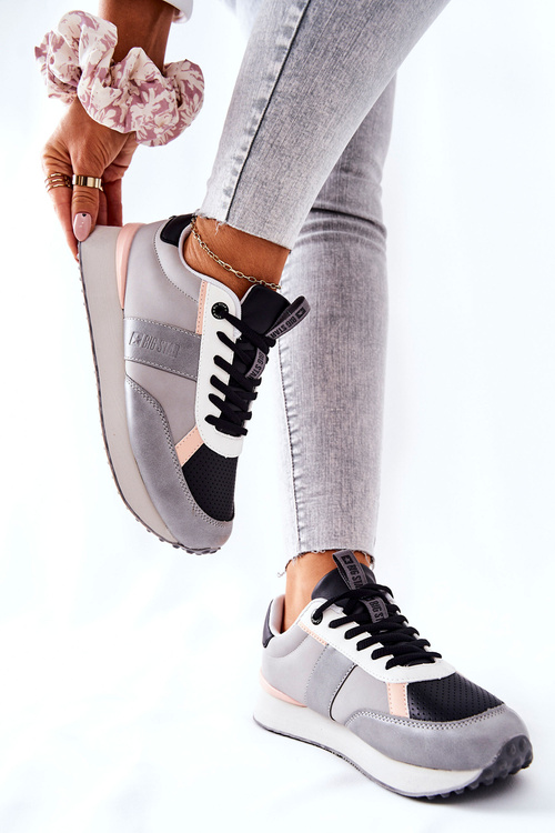 Sportovní obuv Memory Foam Big Star II274398 Šedočerná