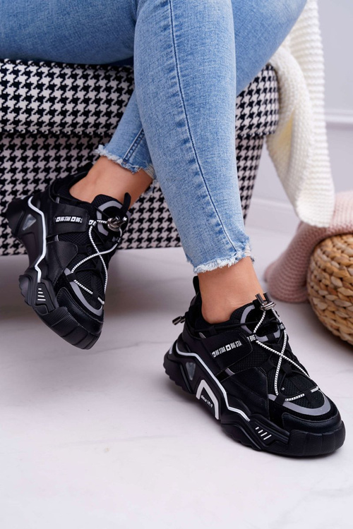 Dámská Sportovní Obuv Big Star od Daniel Lopez černá FF274A541