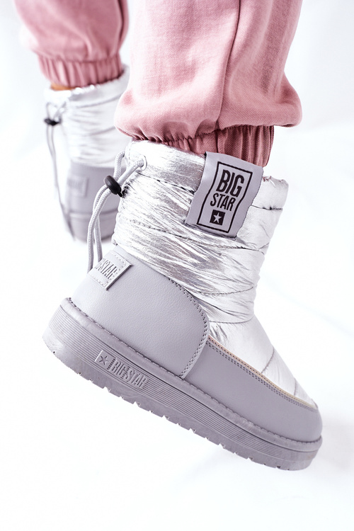 Dámské Sněhule Big Star II274118 Stříbrné