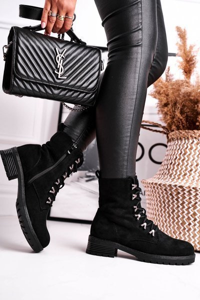 Dámské Kotníkové Boty Livy Černé