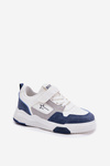Ľahké Detské Sneakers Big Star RR374052 Biely-Modrý
